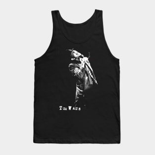 Retro Portrait Tom Waits Tank Top